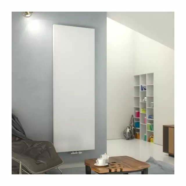 Alt Tag Template: Buy Eucotherm Mars Plus Solid Single Flat Panel Vertical Designer Radiator White 1500mm H x 450mm W by Eucotherm for only £310.11 in Radiators, Designer Radiators, 2000 to 2500 BTUs Radiators, Vertical Designer Radiators, White Vertical Designer Radiators at Main Website Store, Main Website. Shop Now