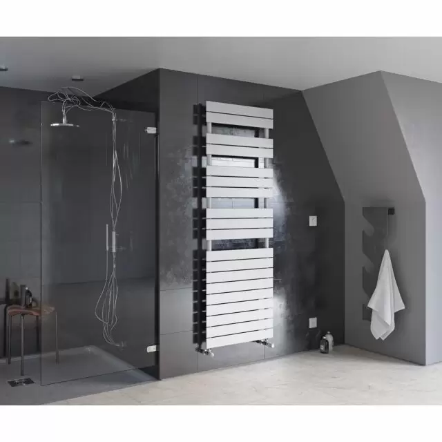 Alt Tag Template: Buy Eucotherm Mars Primus Duo Flat Panel Designer Towel Rail White 1420mm H x 600mm W by Eucotherm for only £556.97 in 4500 to 5000 BTUs Towel Rails at Main Website Store, Main Website. Shop Now