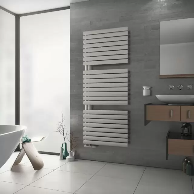 Alt Tag Template: Buy Eucotherm Nova Trium Ladder Designer Towel Rail White 1164mm H x 600mm W by Eucotherm for only £265.37 in 2500 to 3000 BTUs Towel Rails at Main Website Store, Main Website. Shop Now
