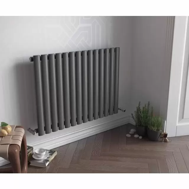 Alt Tag Template: Buy Eucotherm Nova Tube Single 600 Vertical Designer Radiator Textured Matt Anthracite 600mm H x 1164mm W by Eucotherm for only £307.80 in 2000 to 2500 BTUs Radiators, Vertical Designer Radiators at Main Website Store, Main Website. Shop Now