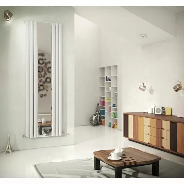Alt Tag Template: Buy Eucotherm Nova Mirror Tube Single Panel Vertical Designer Radiator White 1800mm H x 584mm W by Eucotherm for only £399.60 in Radiators, Designer Radiators, 2500 to 3000 BTUs Radiators, Vertical Designer Radiators, White Vertical Designer Radiators at Main Website Store, Main Website. Shop Now