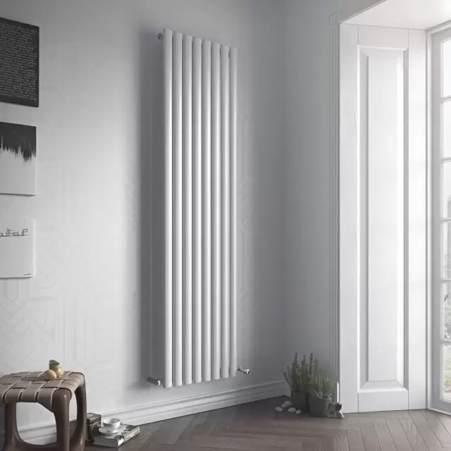 Alt Tag Template: Buy Eucotherm Nova Tube single Panel Vertical Designer Radiator White 1800mm H x 294mm W by Eucotherm for only £185.91 in 1500 to 2000 BTUs Radiators, Vertical Designer Radiators at Main Website Store, Main Website. Shop Now