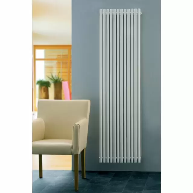 Alt Tag Template: Buy Eucotherm Supra Round Tube single Panel Vertical Designer Radiator White 1500mm H x 470mm W by Eucotherm for only £344.83 in Radiators, Designer Radiators, 3000 to 3500 BTUs Radiators, Vertical Designer Radiators, White Vertical Designer Radiators at Main Website Store, Main Website. Shop Now