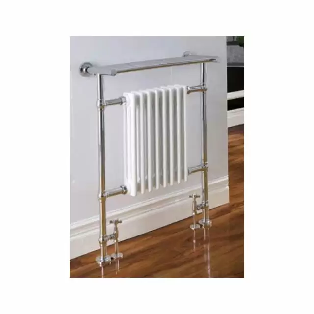 Alt Tag Template: Buy Eastbrook Leadon Chrome Traditional Heated Towel Rail 940mm x 700mm Dual Fuel - Standard by Eastbrook for only £697.73 in Traditional Radiators, Eastbrook Co., Dual Fuel Standard Towel Rails at Main Website Store, Main Website. Shop Now