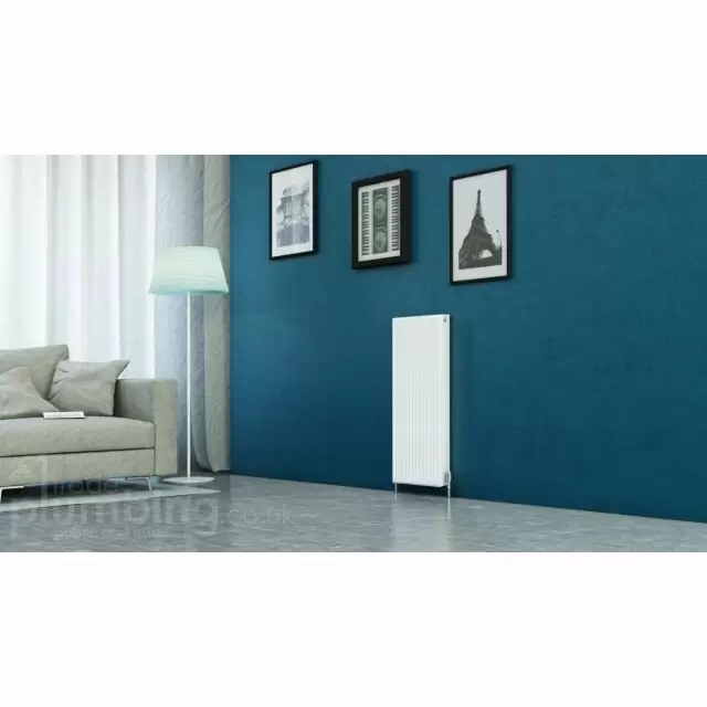 Alt Tag Template: Buy Kartell Kompact Type 21 Double Panel Single Convector Radiator 900mm H x 400mm W White by Kartell for only £100.02 in 2000 to 2500 BTUs Radiators, 900mm High Series at Main Website Store, Main Website. Shop Now
