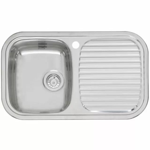 Alt Tag Template: Buy Reginox Regent 10 Lux Right Hand Stainless Steel Kitchen Inset Sink by Reginox for only £133.18 in Reginox, Stainless Steel Kitchen Sinks at Main Website Store, Main Website. Shop Now