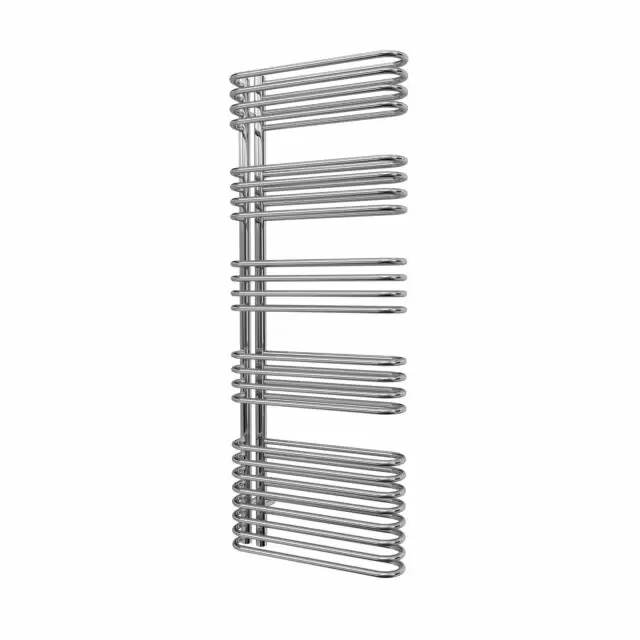 Alt Tag Template: Buy Reina Borgo Steel Chrome Designer Towel Radiator 1300mm H x 500mm W - Dual Fuel - Thermostatic by Reina for only £557.12 in Towel Rails, Heated Towel Rails Ladder Style, Electric Heated Towel Rails, Electric Standard Ladder Towel Rails at Main Website Store, Main Website. Shop Now