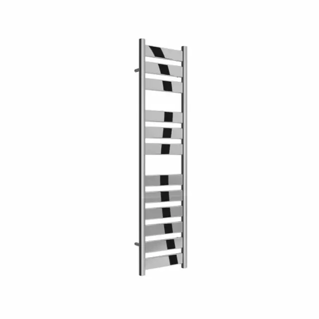 Alt Tag Template: Buy Reina Carpi Steel Chrome Designer Heated Towel Rail 1200mm H x 300mm W Dual Fuel - Thermostatic by Reina for only £320.88 in Reina, Dual Fuel Thermostatic Towel Rails, Reina Heated Towel Rails at Main Website Store, Main Website. Shop Now