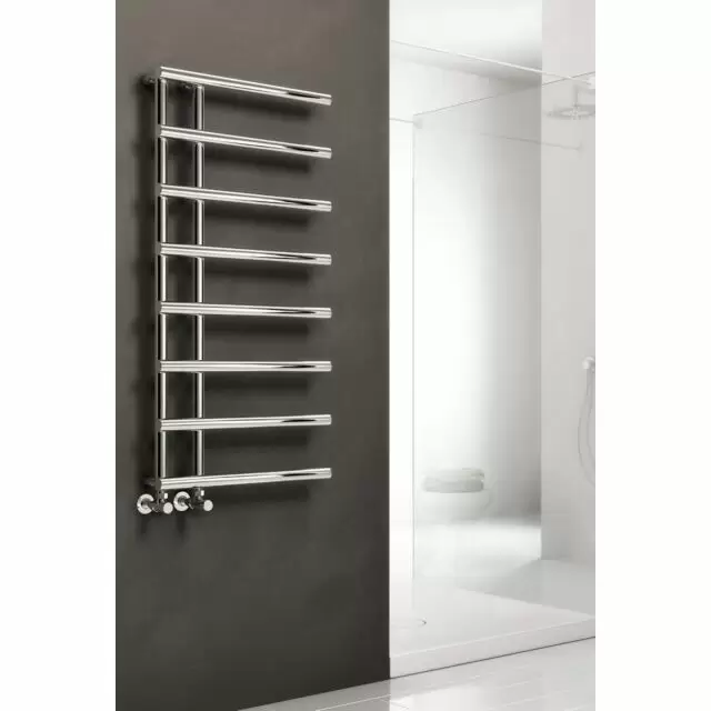 Alt Tag Template: Buy Reina Matera Steel Chrome Designer Heated Towel Rail 1412mm H x 500mm W Central Heating by Reina for only £293.14 in 1500 to 2000 BTUs Towel Rails at Main Website Store, Main Website. Shop Now