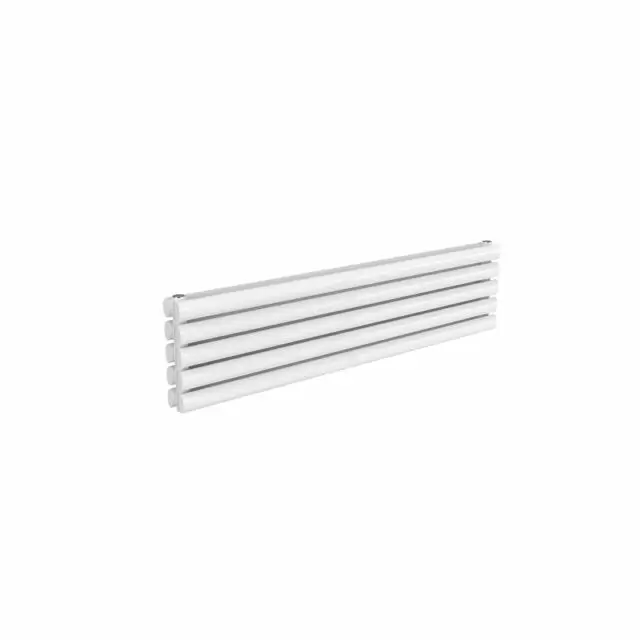 Alt Tag Template: Buy Reina Nevah Steel White Double Panel Horizontal Designer Radiator 295mm H x 1200mm W - Central Heating by Reina for only £161.70 in Reina, 2000 to 2500 BTUs Radiators, Reina Designer Radiators at Main Website Store, Main Website. Shop Now