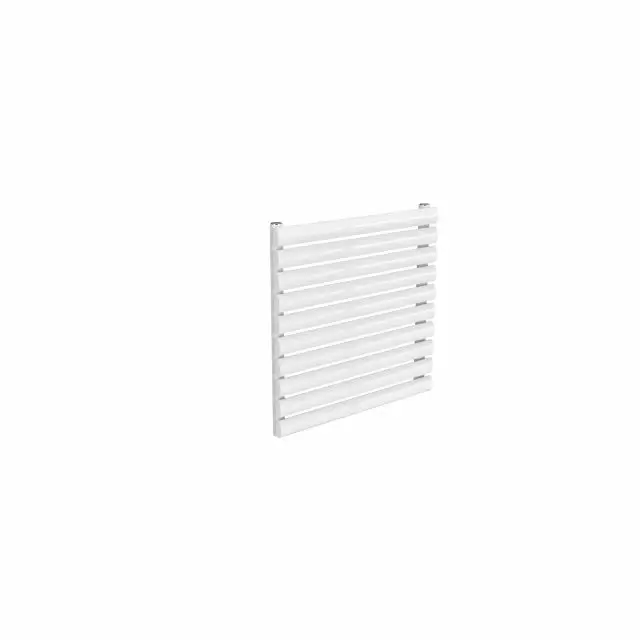 Alt Tag Template: Buy Reina Nevah Steel White Single Panel Horizontal Designer Radiator 590mm H x 600mm W - Electric Only - Thermostatic by Reina for only £241.24 in Reina, Reina Designer Radiators, Electric Thermostatic Horizontal Radiators at Main Website Store, Main Website. Shop Now