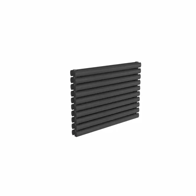 Alt Tag Template: Buy Reina Nevah Steel Anthracite Double Panel Horizontal Designer Radiator 590mm H x 800mm W - Dual Fuel - Standard by Reina for only £339.43 in Shop By Brand, Radiators, Dual Fuel Radiators, Reina, Dual Fuel Standard Radiators, Dual Fuel Standard Horizontal Radiators at Main Website Store, Main Website. Shop Now