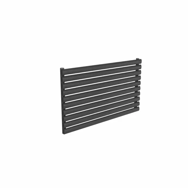 Alt Tag Template: Buy Reina Nevah Steel Anthracite Single Panel Horizontal Designer Radiator 590mm H x 1000mm W - Dual Fuel - Standard by Reina for only £249.41 in Reina, Reina Designer Radiators, Dual Fuel Standard Horizontal Radiators at Main Website Store, Main Website. Shop Now