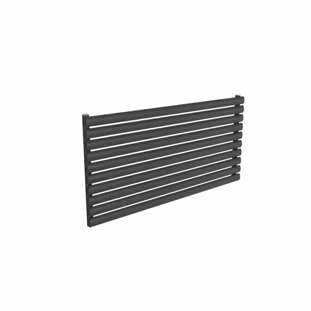 Alt Tag Template: Buy Reina Nevah Steel Anthracite Single Panel Horizontal Designer Radiator 590mm H x 1200mm W - Dual Fuel - Standard by Reina for only £262.99 in Reina, Reina Designer Radiators, Dual Fuel Standard Horizontal Radiators at Main Website Store, Main Website. Shop Now