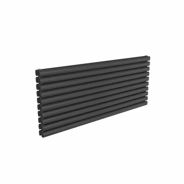 Alt Tag Template: Buy Reina Nevah Steel Anthracite Double Panel Horizontal Designer Radiator 590mm x 1400mm - Central Heating by Reina for only £378.25 in Reina, 4500 to 5000 BTUs Radiators, Reina Designer Radiators at Main Website Store, Main Website. Shop Now