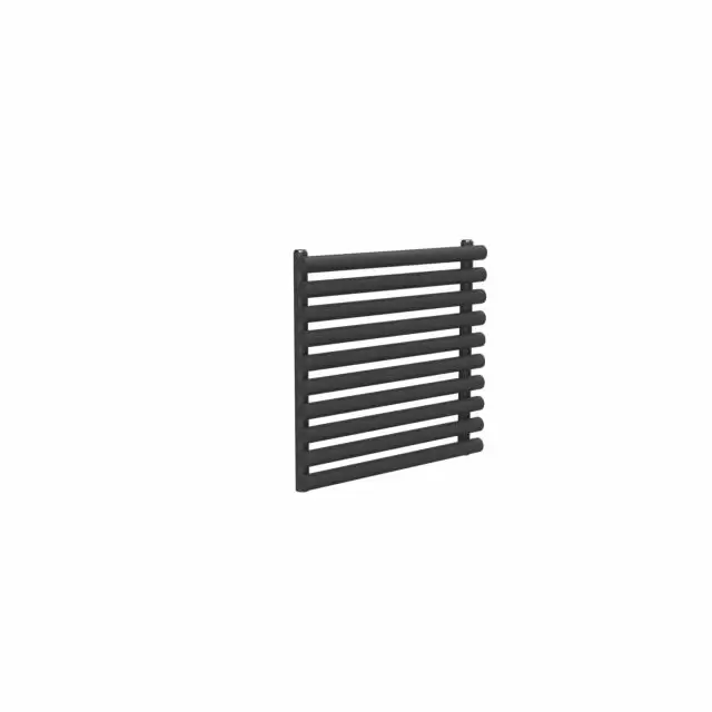 Alt Tag Template: Buy Reina Roda Steel Anthracite Single Panel Horizontal Designer Radiator 590mm H x 600mm W - Dual Fuel - Thermostatic by Reina for only £271.87 in Reina, Dual Fuel Thermostatic Horizontal Radiators at Main Website Store, Main Website. Shop Now
