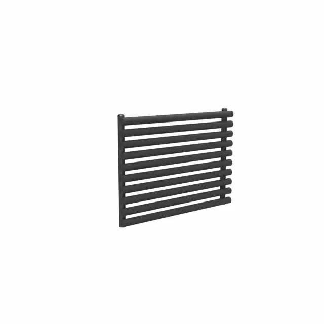 Alt Tag Template: Buy Reina Roda Steel Anthracite Single Panel Horizontal Designer Radiator 590mm H x 800mm W - Dual Fuel - Standard by Reina for only £251.64 in Reina, Dual Fuel Standard Horizontal Radiators at Main Website Store, Main Website. Shop Now