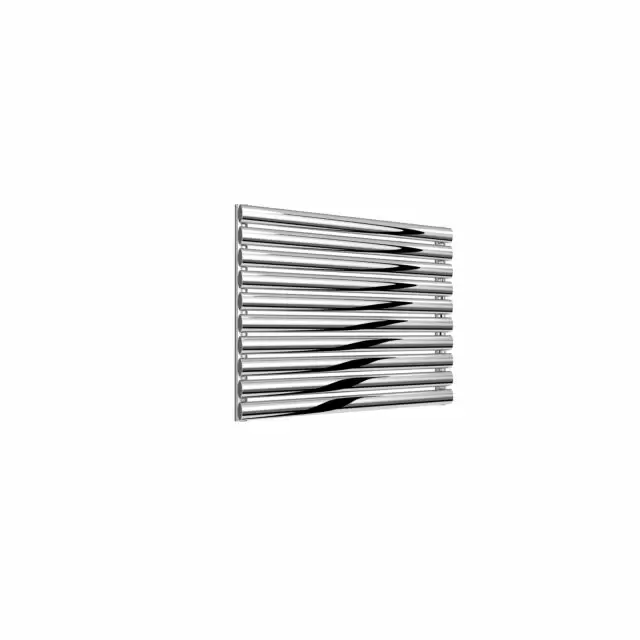 Alt Tag Template: Buy Reina Artena Stainless Steel Polished Horizontal Designer Radiator 590mm H x 800mm W Single Panel Dual Fuel - Thermostatic by Reina for only £470.87 in Reina, Reina Designer Radiators, Dual Fuel Thermostatic Horizontal Radiators at Main Website Store, Main Website. Shop Now