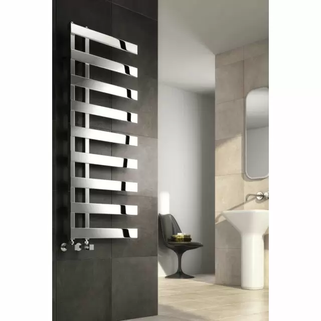 Alt Tag Template: Buy Reina Capelli Stainless Steel Polished Designer Heated Towel Rail 1525mm H x 500mm W - Dual Fuel - Standard by Reina for only £603.36 in Towel Rails, Dual Fuel Towel Rails, Reina, Designer Heated Towel Rails, Dual Fuel Standard Towel Rails, Stainless Steel Designer Heated Towel Rails, Reina Heated Towel Rails at Main Website Store, Main Website. Shop Now