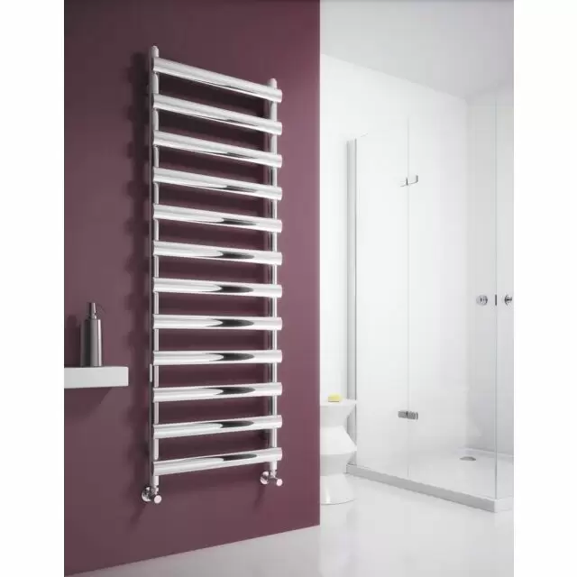Alt Tag Template: Buy Reina Deno Polished Stainless Steel Designer Heated Towel Rail 992mm x 500mm Dual Fuel - Standard by Reina for only £406.46 in Towel Rails, Dual Fuel Towel Rails, Reina, Designer Heated Towel Rails, Dual Fuel Standard Towel Rails, Stainless Steel Designer Heated Towel Rails, Reina Heated Towel Rails at Main Website Store, Main Website. Shop Now