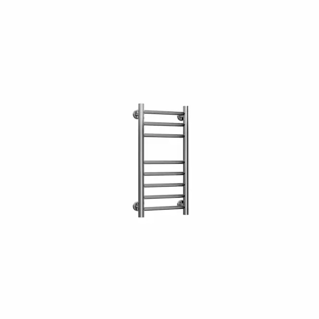 Alt Tag Template: Buy Reina Luna Flat Polished Straight Stainless Steel Heated Towel Rail 600mm H x 300mm W Dual Fuel - Standard by Reina for only £232.85 in Reina, Dual Fuel Standard Towel Rails at Main Website Store, Main Website. Shop Now