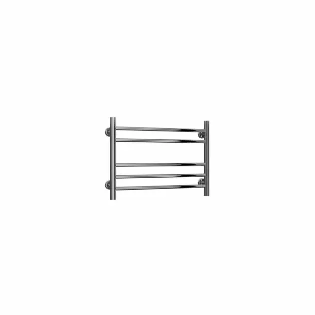 Alt Tag Template: Buy Reina Luna Flat Polished Straight Stainless Steel Heated Towel Rail 430mm H x 600mm W Dual Fuel - Standard by Reina for only £231.36 in Reina, Dual Fuel Standard Towel Rails at Main Website Store, Main Website. Shop Now