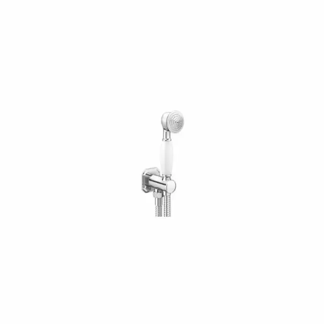 Alt Tag Template: Buy Kartell Traditional Outlet Elbow with Wall Bracket Flex & Handset by Kartell for only £55.00 in Shower Handsets at Main Website Store, Main Website. Shop Now