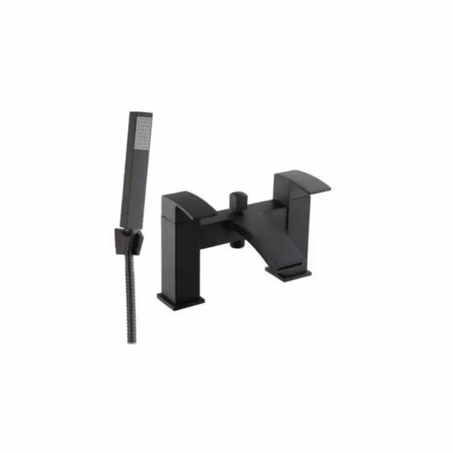 Alt Tag Template: Buy Kartell Fiuto Nero Bath Shower Mixer Tap Deck Mounted - Black by Kartell for only £146.20 in Kartell UK, Kartell UK Taps, Bath Mixer/Fillers at Main Website Store, Main Website. Shop Now