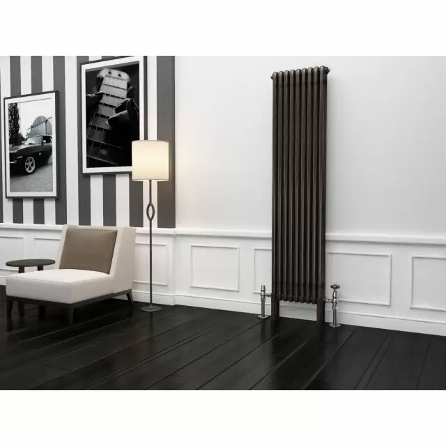 Alt Tag Template: Buy TradeRad Premium Raw Metal Lacquer Vertical 3 Column Radiator 1800mm H x 429mm W by TradeRad for only £459.65 in Shop By Brand, Radiators, TradeRad, Column Radiators, TradeRad Radiators, Vertical Column Radiators, TradeRad Premium Vertical Radiators, Raw Metal Vertical Column Radiators at Main Website Store, Main Website. Shop Now