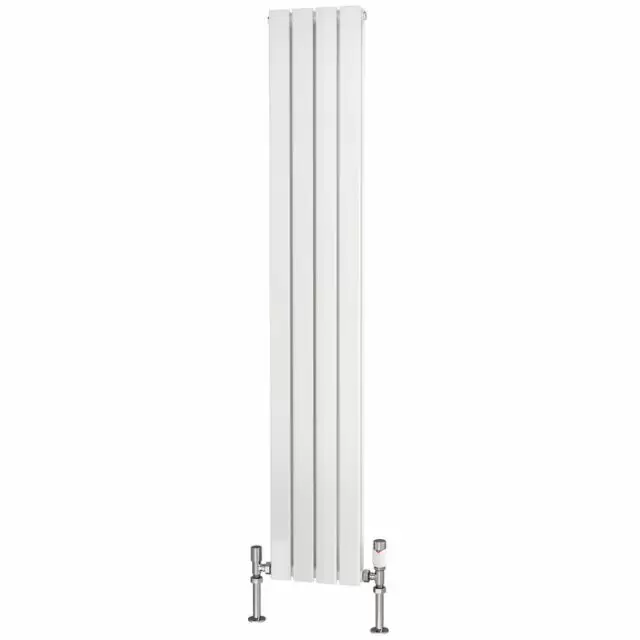 Alt Tag Template: Buy Traderad Flat Tube Steel White Vertical Designer Radiators by TradeRad for only £122.77 in TradeRad, Shop by Range, TradeRad Radiators, Traderad Flat Tube Radiators, White Vertical Designer Radiators at Main Website Store, Main Website. Shop Now