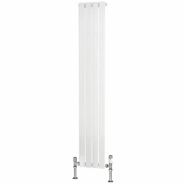 Alt Tag Template: Buy Traderad Flat Tube Steel White Vertical Designer Radiator 1600mm H x 275mm W Single Panel - Central Heating by TradeRad for only £122.77 in Autumn Sale, Radiators, Vertical Designer Radiators, Traderad Flat Tube Radiators, Anthracite Vertical Designer Radiators at Main Website Store, Main Website. Shop Now