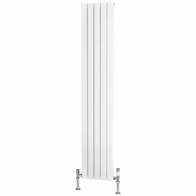 Alt Tag Template: Buy Traderad Flat Tube Steel White Vertical Designer Radiator 1800mm H x 354mm W Double Panel - Central Heating by TradeRad for only £192.07 in Autumn Sale, Radiators, Designer Radiators, Vertical Designer Radiators, Traderad Flat Tube Radiators, White Vertical Designer Radiators at Main Website Store, Main Website. Shop Now