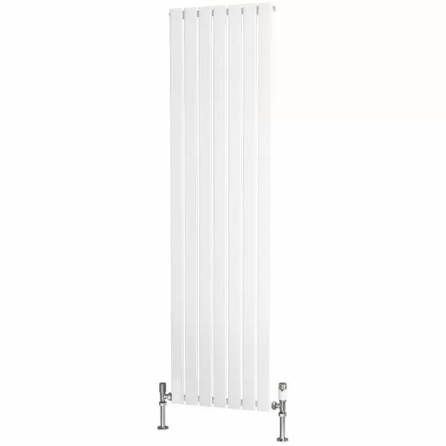 Alt Tag Template: Buy Traderad Flat Tube Steel White Vertical Designer Radiator 1800mm H x 470mm W Single Panel - Central Heating by TradeRad for only £180.87 in Autumn Sale, Radiators, Designer Radiators, Vertical Designer Radiators, Traderad Flat Tube Radiators, White Vertical Designer Radiators at Main Website Store, Main Website. Shop Now
