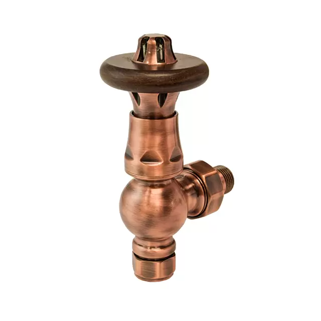 Alt Tag Template: Buy TradeRad Vintage XL TRV Angled Tradational Radiator Valve Antique Copper/Walnut Top by TradeRad for only £393.40 in TradeRad Accessories, Thermostatic Radiator Valves, Radiator Valves, Towel Rail Valves, Valve Packs at Main Website Store, Main Website. Shop Now