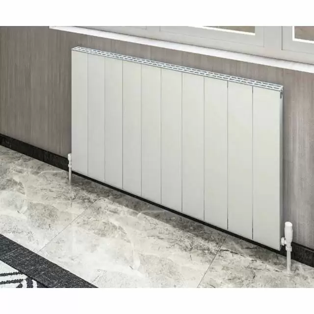 Alt Tag Template: Buy Eastbrook Vesima Matt White Aluminium Horizontal Designer Radiator 600mm H x 603mm W Central Heating by Eastbrook for only £305.34 in Radiators, Aluminium Radiators, Eastbrook Co., Designer Radiators, Horizontal Designer Radiators, 2000 to 2500 BTUs Radiators, White Horizontal Designer Radiators at Main Website Store, Main Website. Shop Now