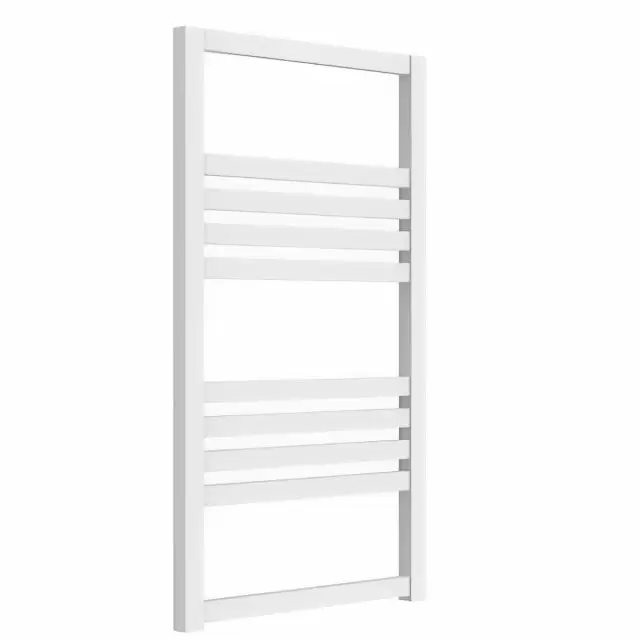 Alt Tag Template: Buy Reina Bolca Aluminium Designer Heated Towel Rail 1200mm H x 485mm W White Central Heating by Reina for only £349.68 in Reina, 2000 to 2500 BTUs Towel Rails at Main Website Store, Main Website. Shop Now