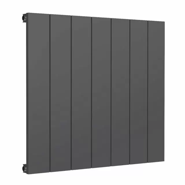 Alt Tag Template: Buy Reina Casina Aluminium Anthracite Single Panel Horizontal Designer Radiator 600mm H x 660mm W - Central Heating by Reina for only £252.96 in Radiators, Reina, Designer Radiators, Horizontal Designer Radiators, Reina Designer Radiators, Anthracite Horizontal Designer Radiators at Main Website Store, Main Website. Shop Now