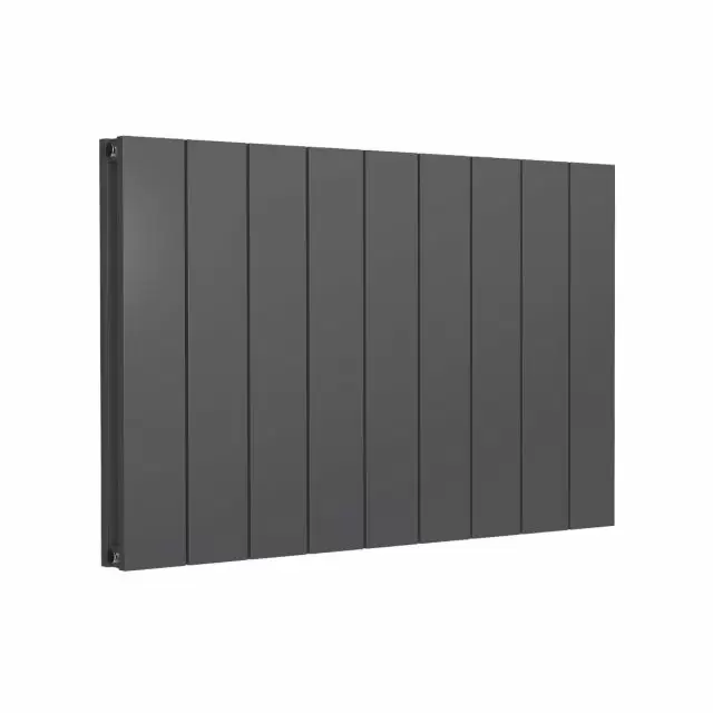 Alt Tag Template: Buy Reina Casina Aluminium Anthracite Double Panel Horizontal Designer Radiator 600mm H x 850mm W - Electric Only - Thermostatic by Reina for only £576.16 in Reina, Electric Thermostatic Horizontal Radiators at Main Website Store, Main Website. Shop Now