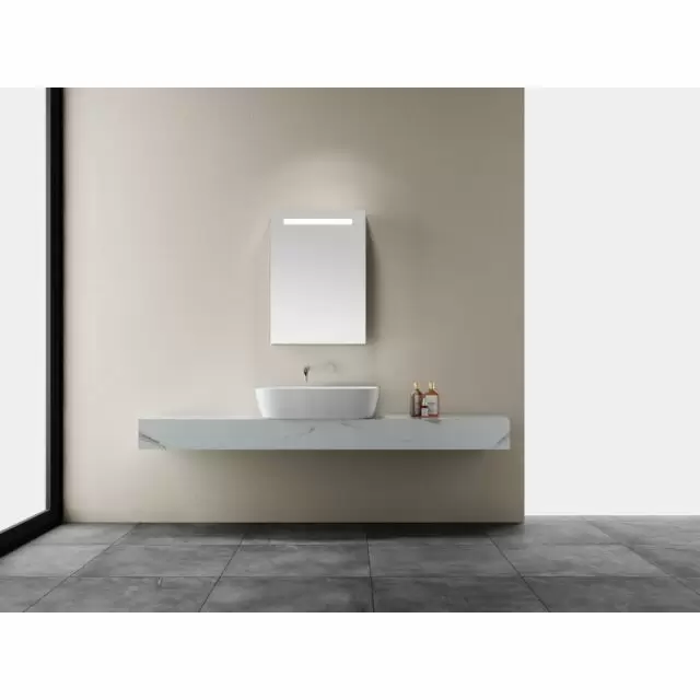 Alt Tag Template: Buy Kartell Guadalentin 700 x 500mm Bluetooth Illuminated LED Mirrored Cabinet - Clear Glass BL7050 by Kartell for only £410.38 in Bathroom Mirrors, Bathroom Vanity Mirrors at Main Website Store, Main Website. Shop Now