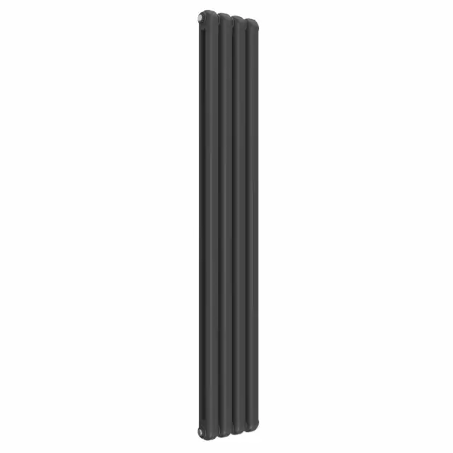 Alt Tag Template: Buy Reina Coneva Steel Anthracite Vertical Designer Radiator 1800mm H x 300mm W by Reina for only £191.82 in Radiators, Designer Radiators, 3500 to 4000 BTUs Radiators, Vertical Designer Radiators, Reina Designer Radiators, Anthracite Vertical Designer Radiators at Main Website Store, Main Website. Shop Now