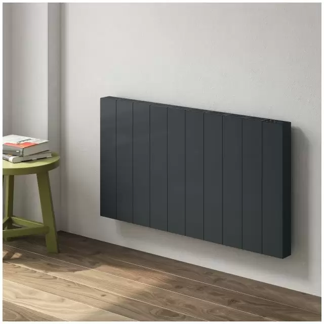 Alt Tag Template: Buy Reina Nika Anthracite Vertical Electric Designer Radiator by Reina for only £397.36 in Shop By Brand, Radiators, View All Radiators, Electric Radiators, Reina, Electric Heater, Reina Designer Radiators at Main Website Store, Main Website. Shop Now