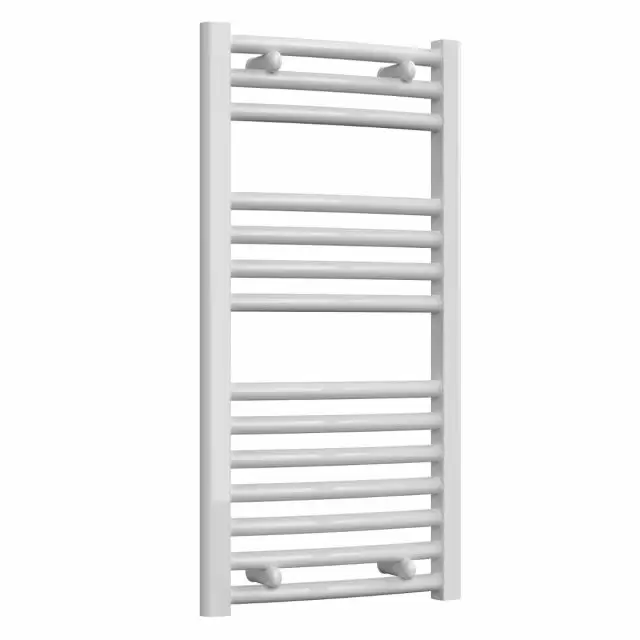 Alt Tag Template: Buy Reina Diva Steel Curved White Heated Towel Rail 800mm H x 400mm W Electric Only - Standard by Reina for only £142.94 in Electric Standard Ladder Towel Rails, White Electric Heated Towel Rails, Curved White Electric Heated Towel Rails at Main Website Store, Main Website. Shop Now