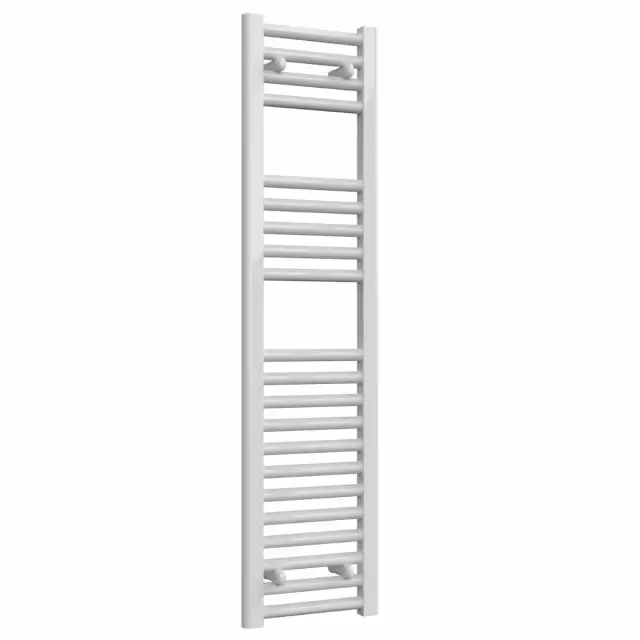 Alt Tag Template: Buy Reina Diva Steel Straight White Heated Towel Rail 1200mm x 300mm Central Heating by Reina for only £120.22 in Reina, Heated Towel Rails Ladder Style, White Ladder Heated Towel Rails, Straight White Heated Towel Rails at Main Website Store, Main Website. Shop Now