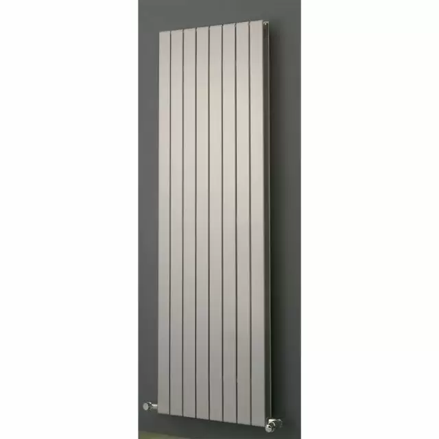 Alt Tag Template: Buy Eucotherm Mars DUO Double Flat Panel Vertical Designer Radiator Silver 1800mm H x 670mm W by Eucotherm for only £745.20 in 6000 to 7000 BTUs Radiators, Vertical Designer Radiators at Main Website Store, Main Website. Shop Now