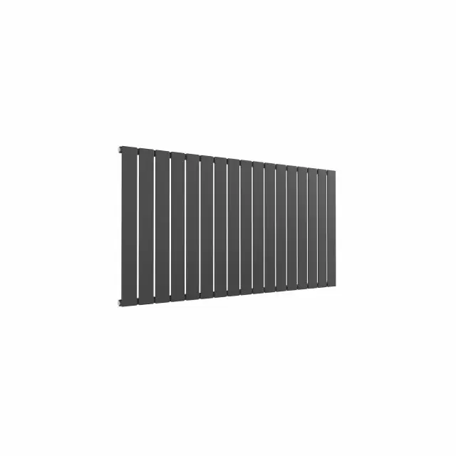 Alt Tag Template: Buy Reina Flat Steel Anthracite Horizontal Designer Radiator 600mm H x 1254mm W Single Panel Electric Only - Thermostatic by Reina for only £344.03 in Reina Designer Radiators, Electric Thermostatic Horizontal Radiators at Main Website Store, Main Website. Shop Now