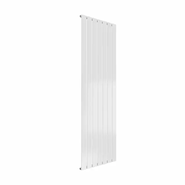 Alt Tag Template: Buy Reina Flat Steel White Vertical Designer Single Panel Radiator 1600mm H x 514mm W, Central Heating by Reina for only £207.20 in Radiators, Designer Radiators, 3000 to 3500 BTUs Radiators, Vertical Designer Radiators, White Vertical Designer Radiators at Main Website Store, Main Website. Shop Now
