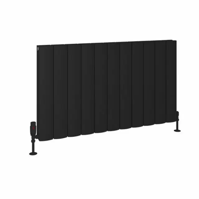 Alt Tag Template: Buy Eastbrook Guardia Aluminium Matt Black Horizontal Designer Radiator 600mm H x 1040mm W Central Heating by Eastbrook for only £677.06 in Radiators, Aluminium Radiators, Eastbrook Co., Designer Radiators, Horizontal Designer Radiators, 4500 to 5000 BTUs Radiators at Main Website Store, Main Website. Shop Now