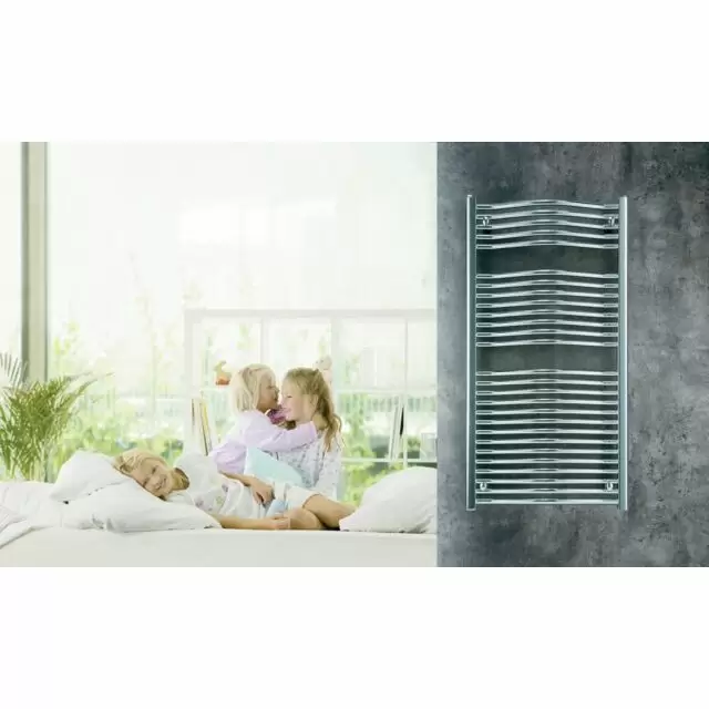 Alt Tag Template: Buy MaxtherM Sherbourne Steel Chrome Designer Heated Towel Rail by MaxtherM for only £323.93 in SALE, MaxtherM, Maxtherm Designer Heated Towel Rails, Chrome Designer Heated Towel Rails at Main Website Store, Main Website. Shop Now