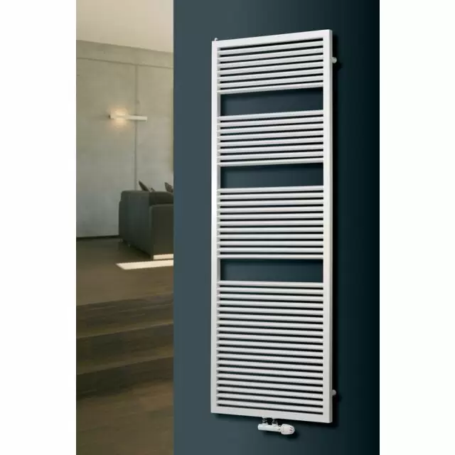 Alt Tag Template: Buy MaxtherM Denbigh Steel White Designer Heated Towel Rail 1270mm x 600mm by MaxtherM for only £332.55 in SALE, MaxtherM, 4500 to 5000 BTUs Towel Rails, Maxtherm Designer Heated Towel Rails, White Designer Heated Towel Rails at Main Website Store, Main Website. Shop Now