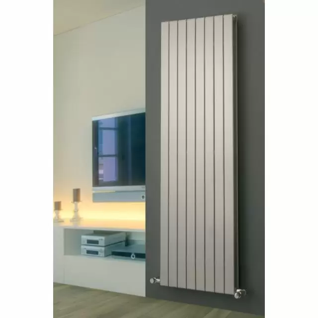 Alt Tag Template: Buy MaxtherM Newport Steel Silver Vertical Designer Radiator 1500mm H x 445mm W Double Panel Central Heating by MaxtherM for only £658.07 in MaxtherM, Maxtherm Designer Radiators, 3500 to 4000 BTUs Radiators at Main Website Store, Main Website. Shop Now